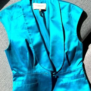 Bcbg Runway Teal Vest
